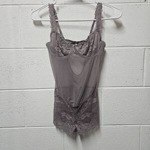 Victorias Secrets Angel Body Suit Romper Size 34b